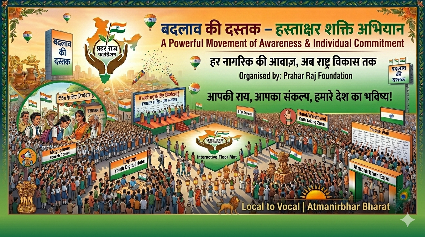 Badlav Ki Dastak – Hastakshar Shakti Campaign